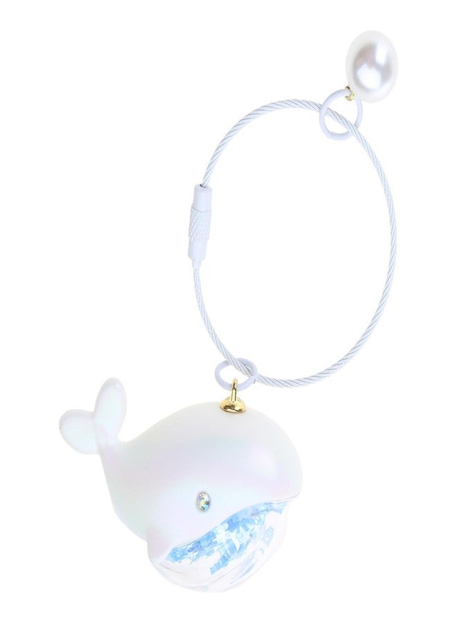 YZYDF Whale Keychain Marine Life Animal Keychains for Car Bag Keyring Personality Key Chain Charm Jewelry Valentines Day Gift, 9*5.5cm, White - Image 1